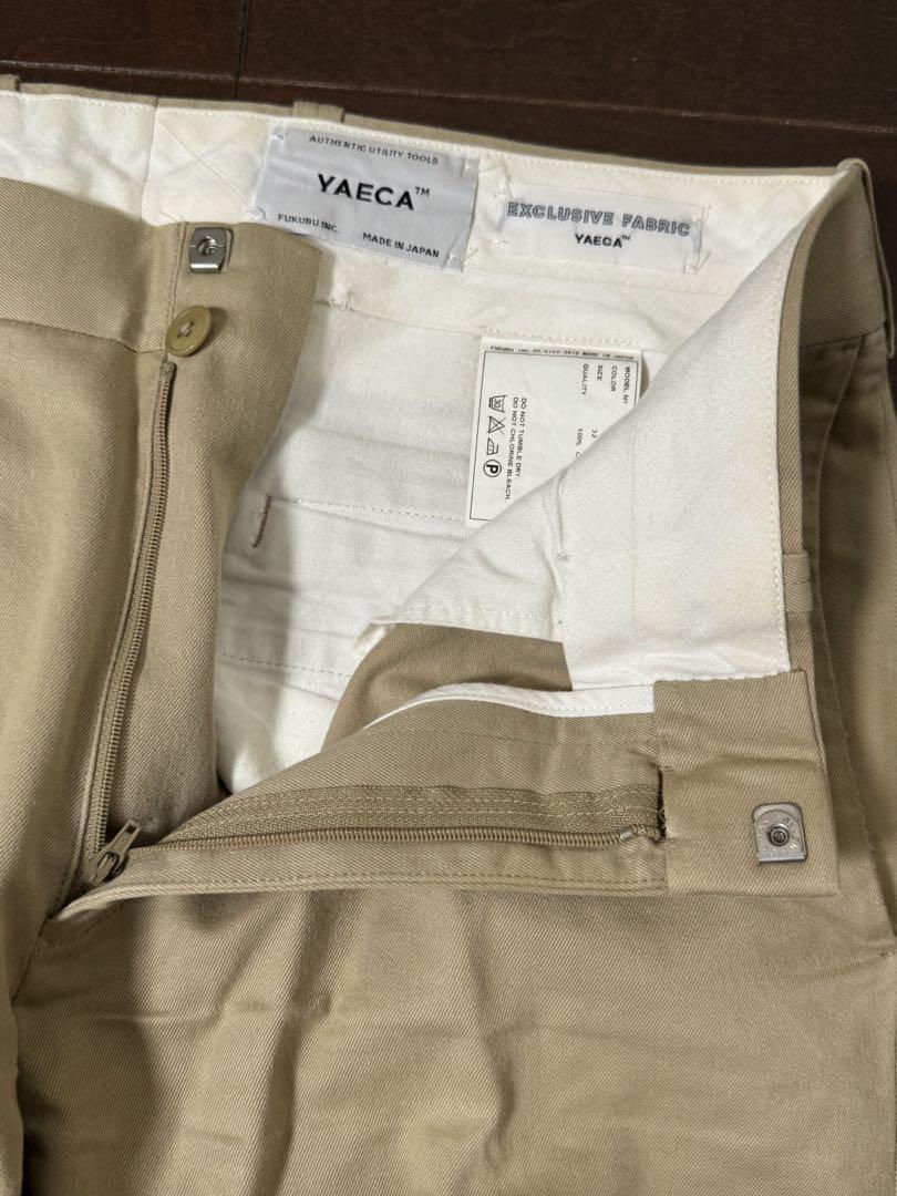 YAECA チノパン KHAKI