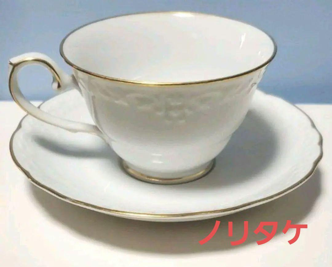 【値下げ】【ノリタケ】カップソーサー白
