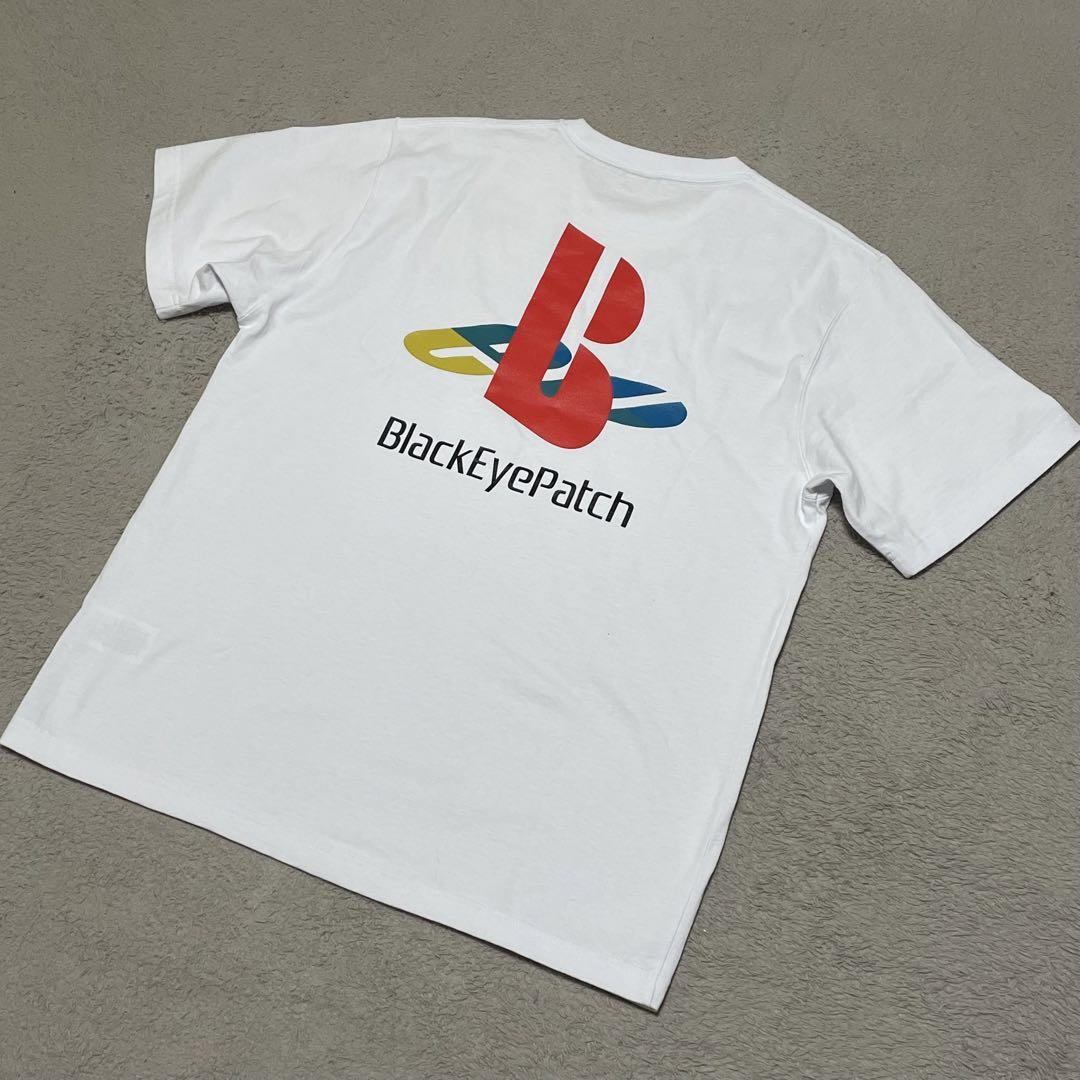 ブラックアイパッチ Tシャツ プレイステーション バックプリント ブラックアイパッチ Tシャツ プレイステーション バックプリント