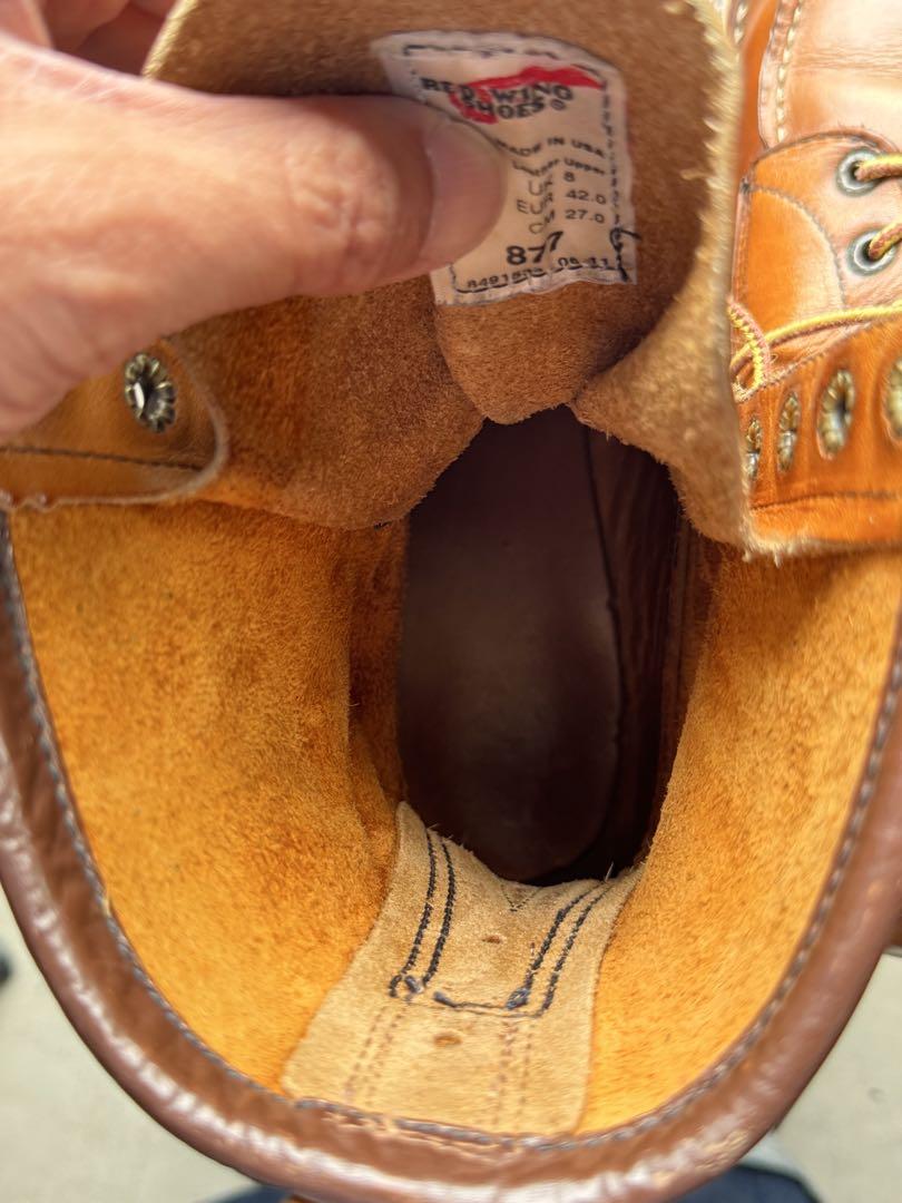 【美品】2011年製REDWING 877 US9 27cm