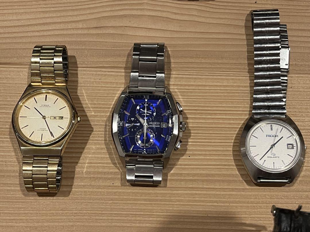 SEIKO　CITIZEN　セイコー　シチズン　カシオ　腕時計　まとめ売り