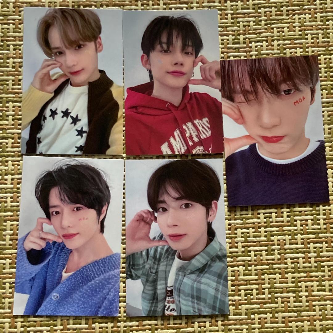 TXT MOA FANLIVE ソウル ペンミトレカ 5枚セット TXT MOA FANLIVE ソウル ペンミトレカ 5枚セット K-POP・アジア