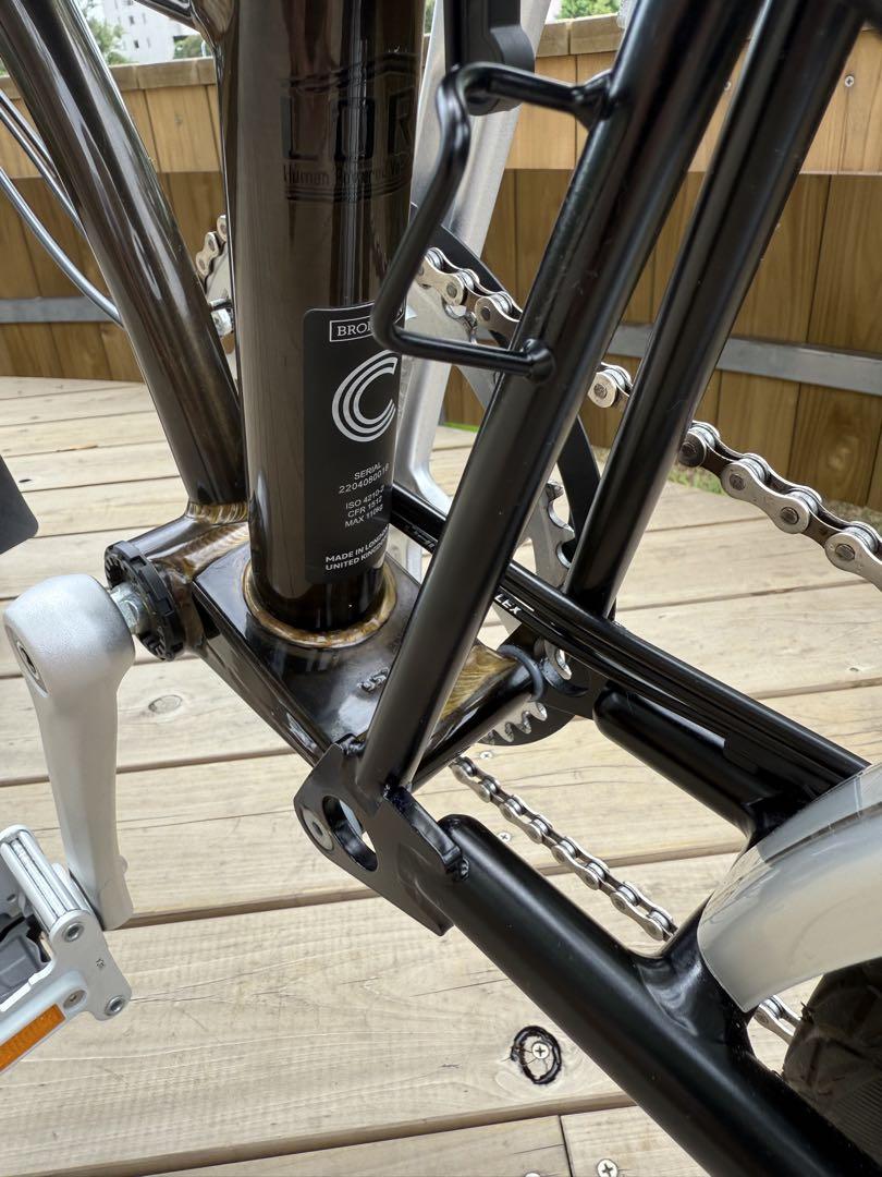 ブロンプトン BROMPTON S6L 2022年 RAWカラー ミニベロ