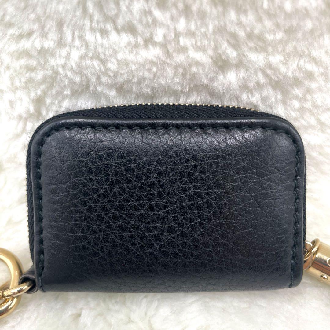 GUCCI コインケース キーホルダー ソーホー 極美品 GUCCI コインケース キーホルダー ソーホー ラウンド