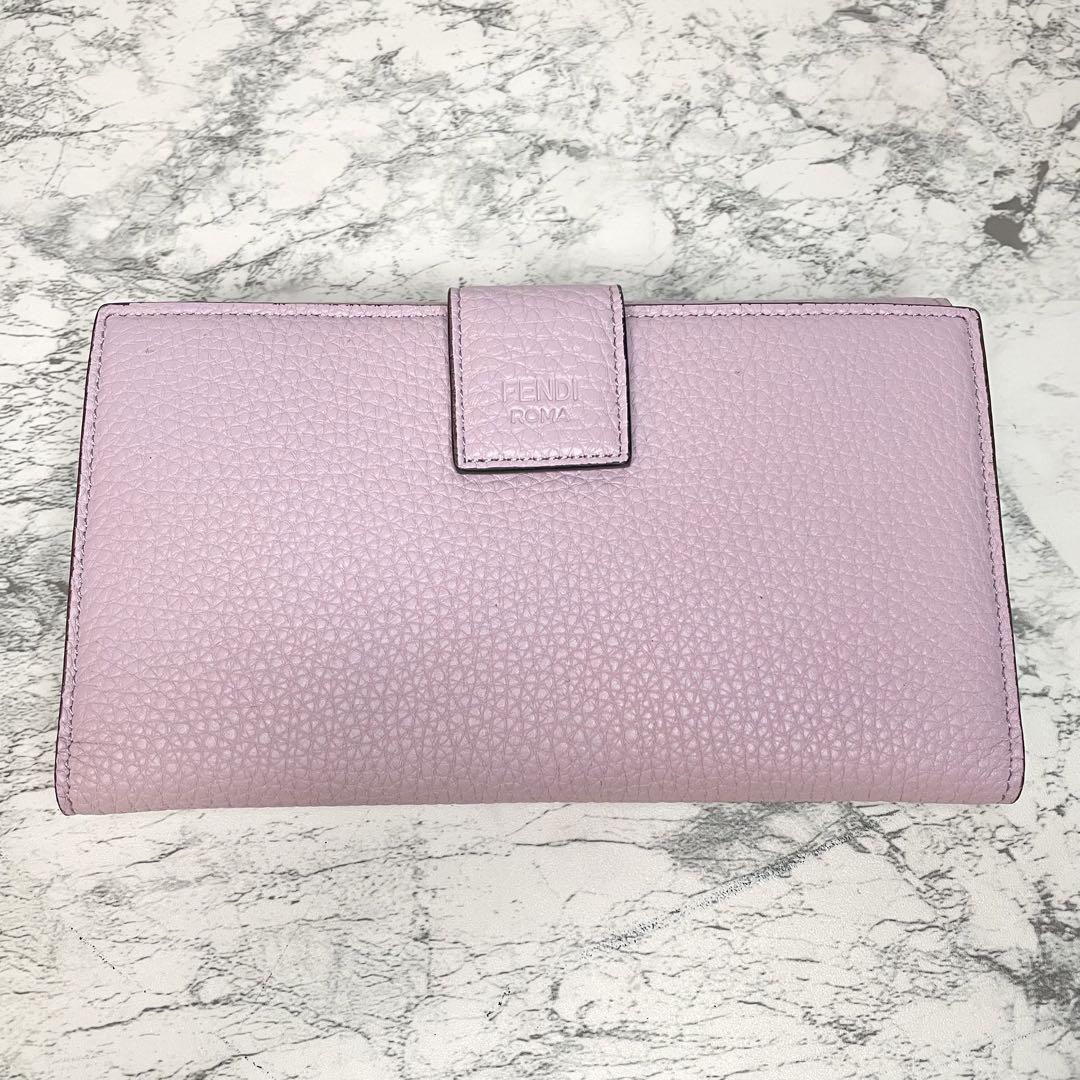 【美品】FENDI フェンディ ピーカブー 三つ折り財布