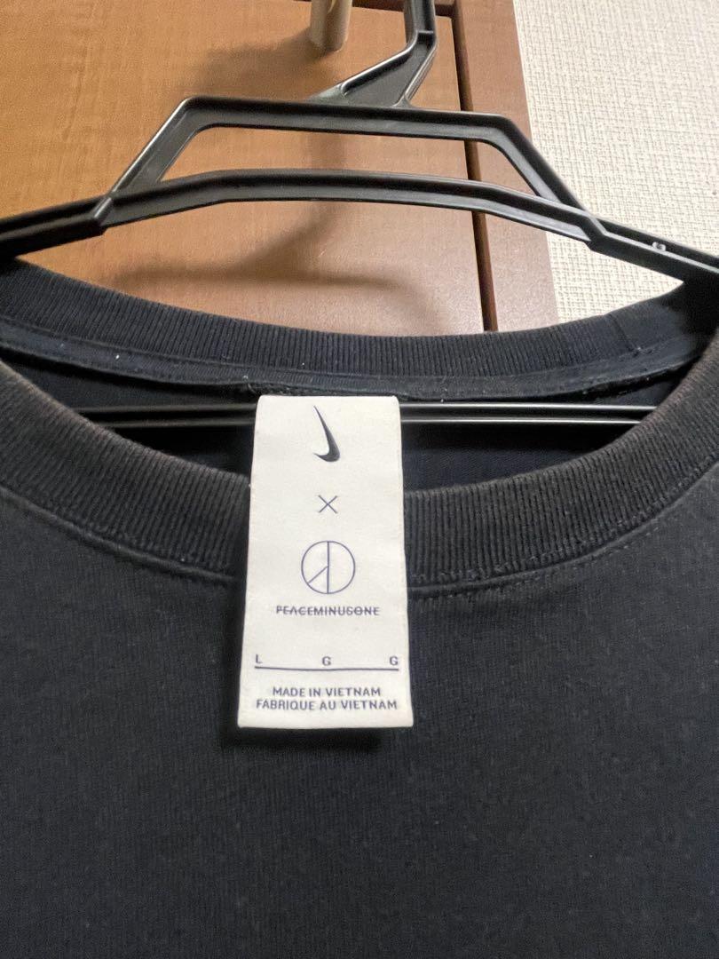 Nike × PEACEMINUSONE ロングスリーブTシャツ L・BLACK