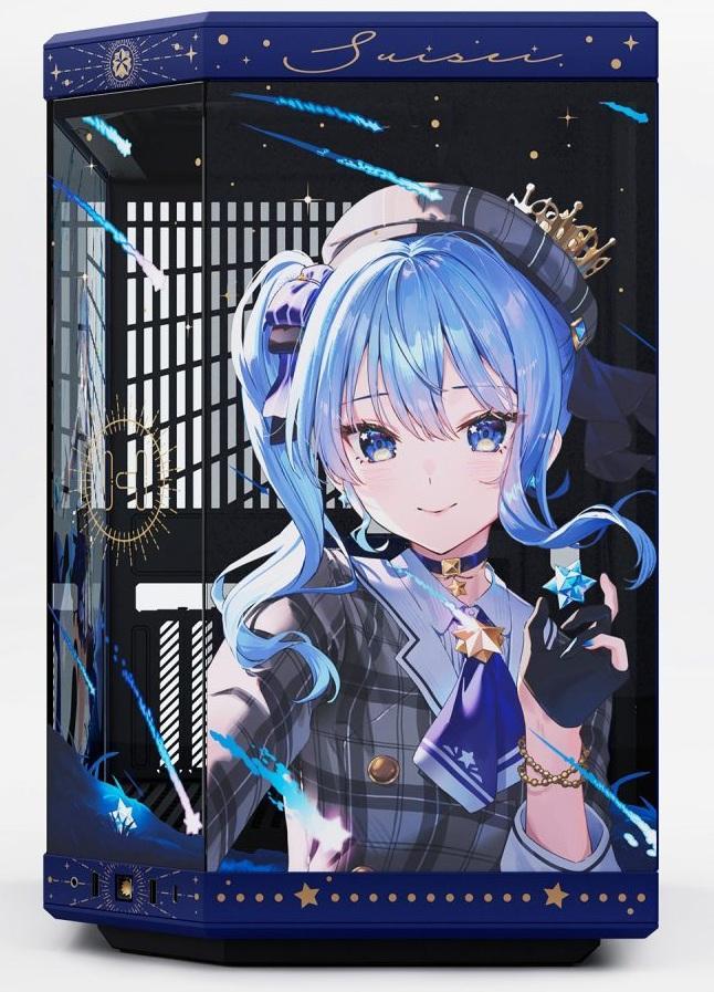 星街すいせい HYTE PCケース タペストリー