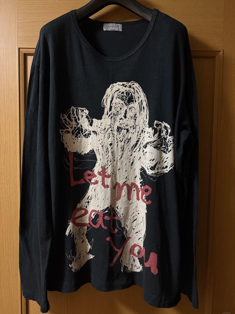 Yohji Yamamoto Let me eat you Tシャツ