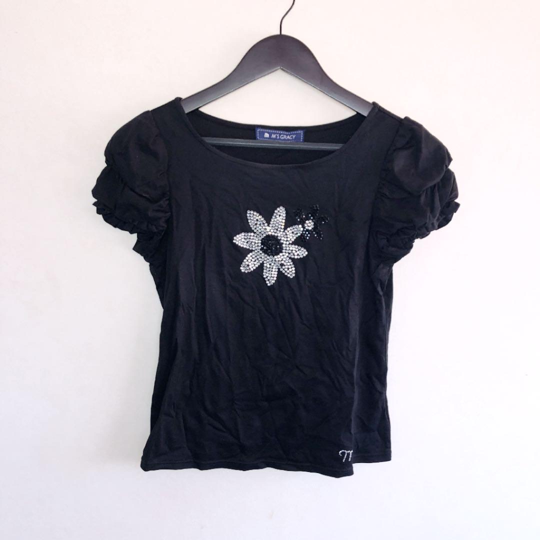 エムズグレイシー 半袖Tシャツ サイズ40 M