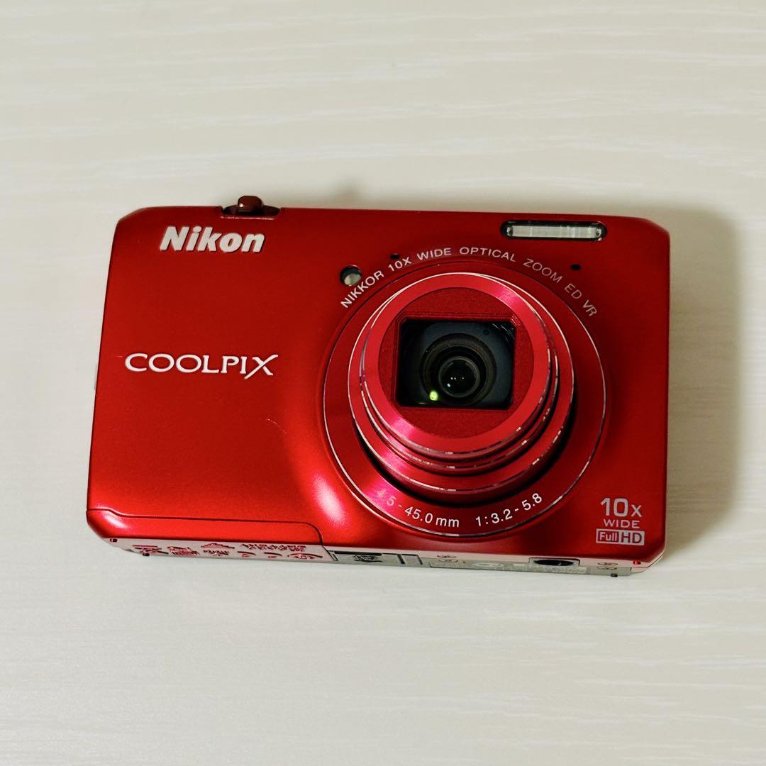 Nikon COOLPIX S6300 赤