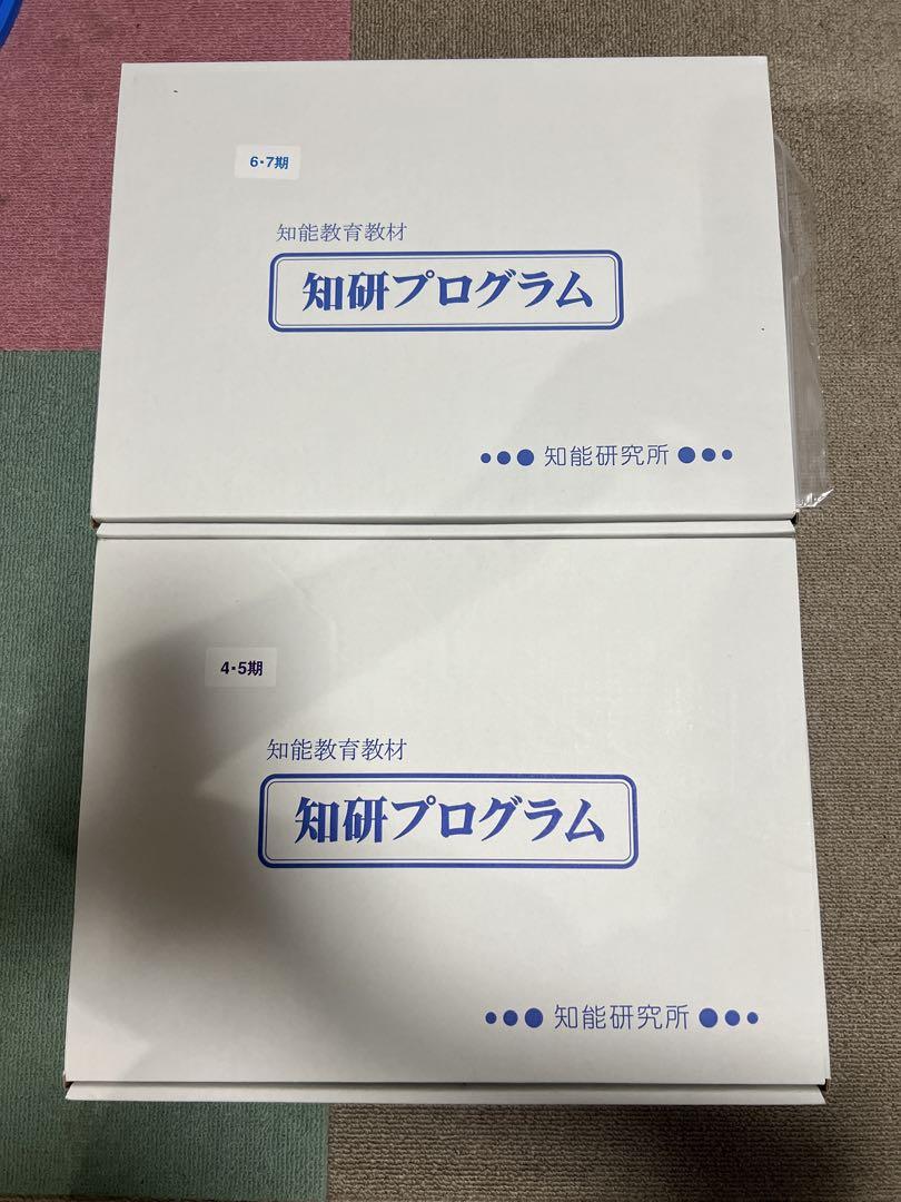 知研プログラム 知育 チャイルドアイズ 教材 第4-5期，6-7期
