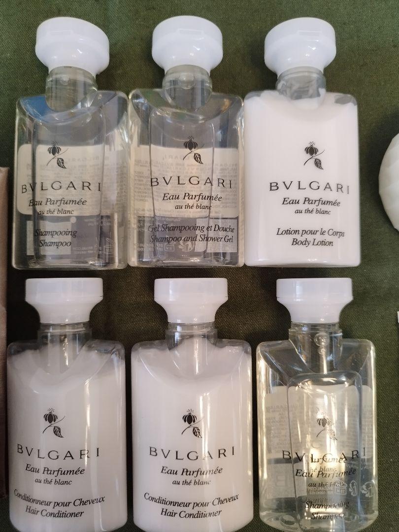 新品未使用】BVLGARI ブルガリ アメニティ 9点セット（紙袋付き