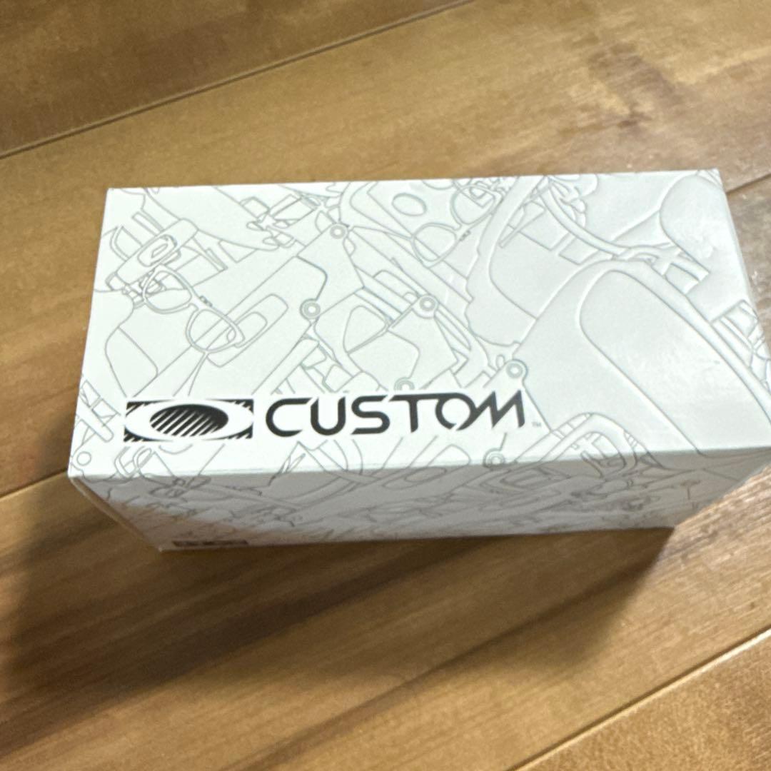 Oakley Custom サングラス シルバー/サイクリングレンズ&クリア