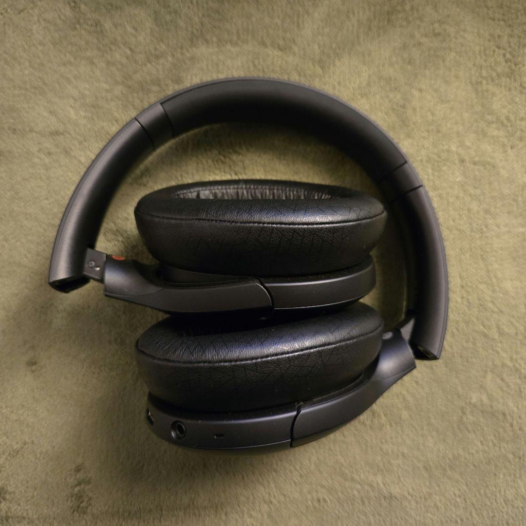 SONY WH-H810 ワイヤレスヘッドホン ブラック　スタンド付き
