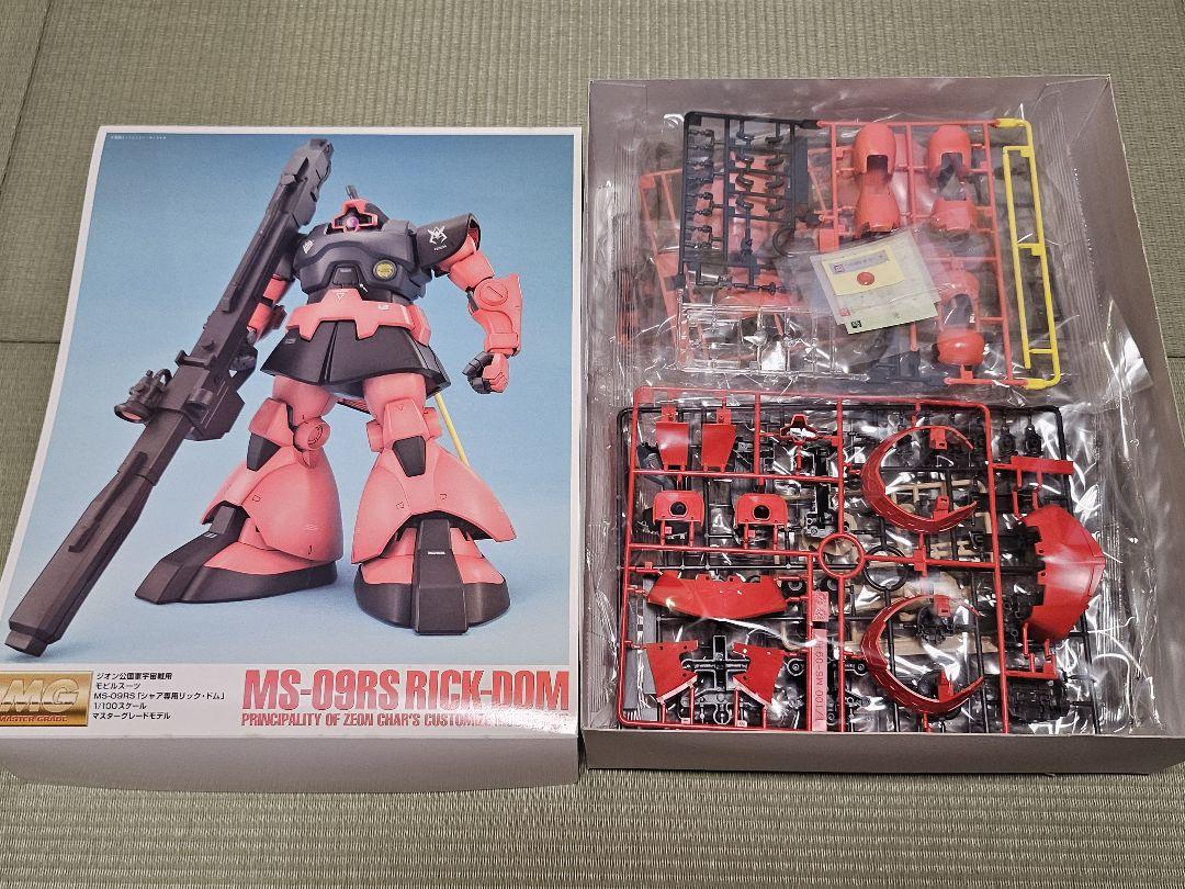箱無し説明書袋未開封未組立MGシャア専用リックドムガンプラ 箱無し説明書無し未組立MGシャア専用リックドムガンプラの通販