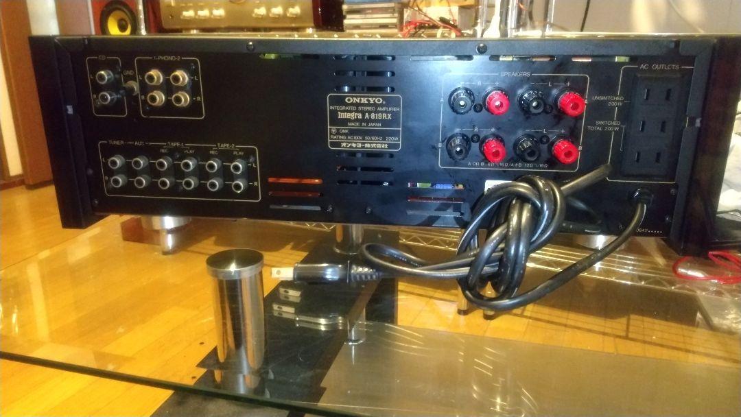 ONKYO Integra A-819RX ステレオプリメインアンプ メンテ済み
