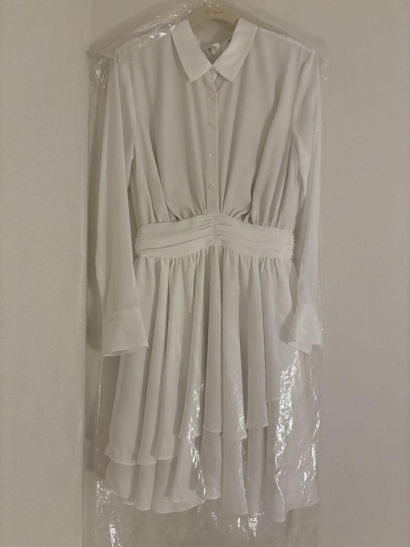 新品未使用♥Murcia Chiffon Shirt Dress