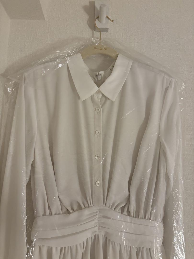 新品未使用♥Murcia Chiffon Shirt Dress
