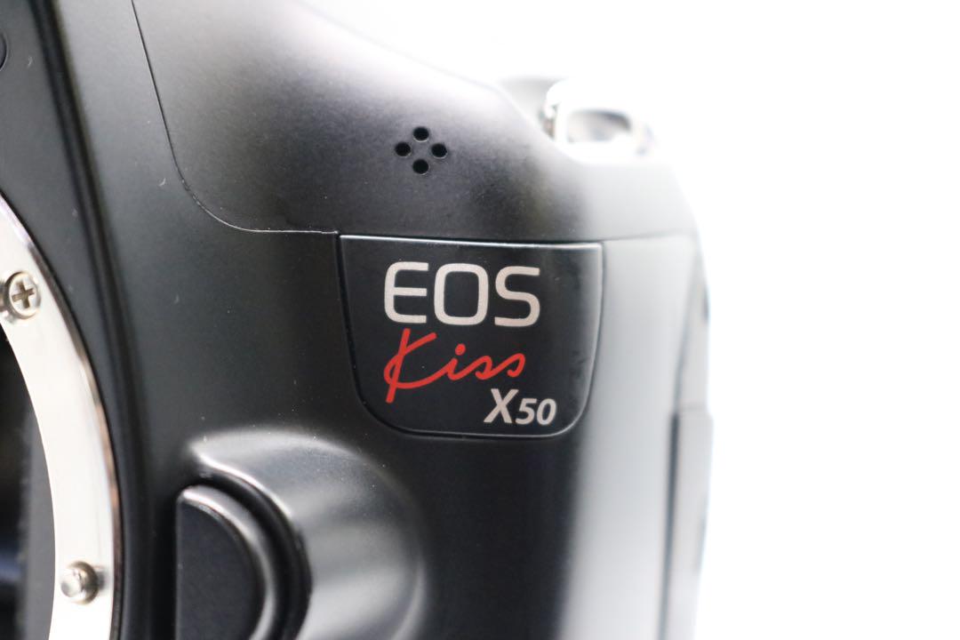 【Canon EOS Kiss X50 ダブルレンズセット】 初心者おすすめ