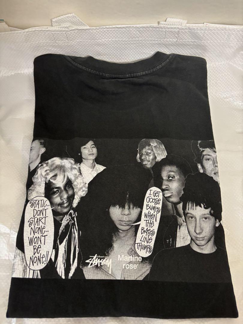 Stussy x Martine Rose Collage Tee 黒L