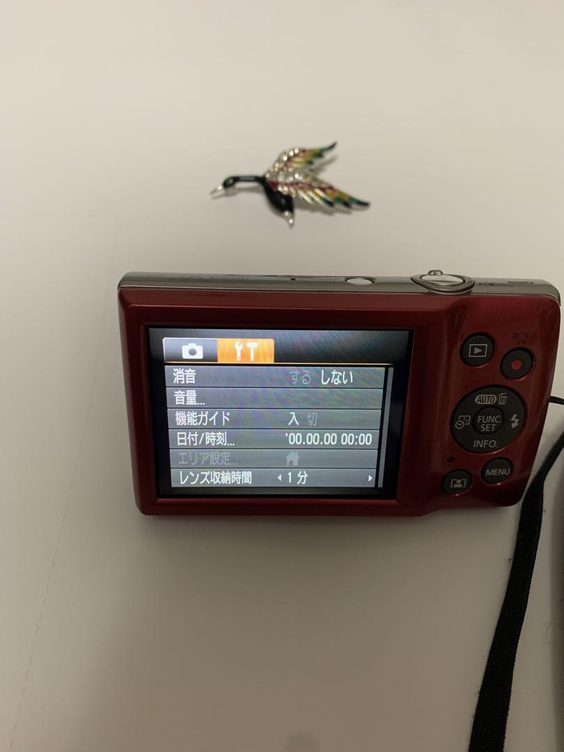 Canon IXY200 コンパクトデジタルカメラ レッド