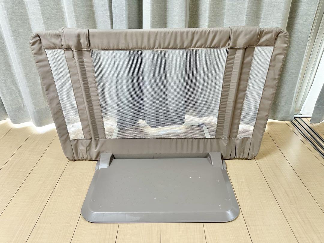 良品 日本育児 おくだけとおせんぼ S ベビーフェンス グレージュ 限定カラー