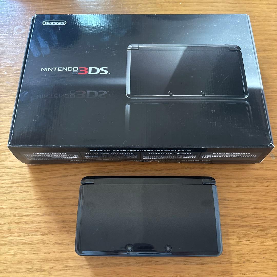 任天堂3DS ブラック 箱ありNintendo 3DS