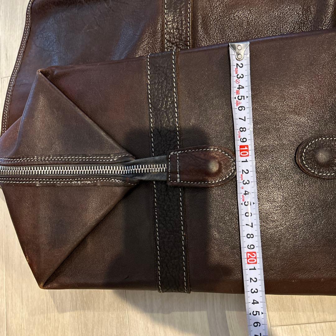 【新登場】 GUIDI レザーボストンバッグ ブラウン 【KUE1970003780】(14080円)