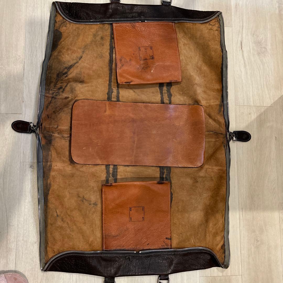 【新登場】 GUIDI レザーボストンバッグ ブラウン 【KUE1970003780】(14080円)