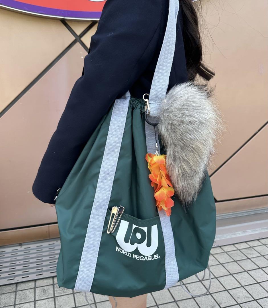 ワールドペガサス　ワッペ　SHRITAコラボ　3WAYオリジナルバッグ　ゼブラ ワールドペガサス ワッペ SHRITAコラボ 3WAYオリジナルバッグ