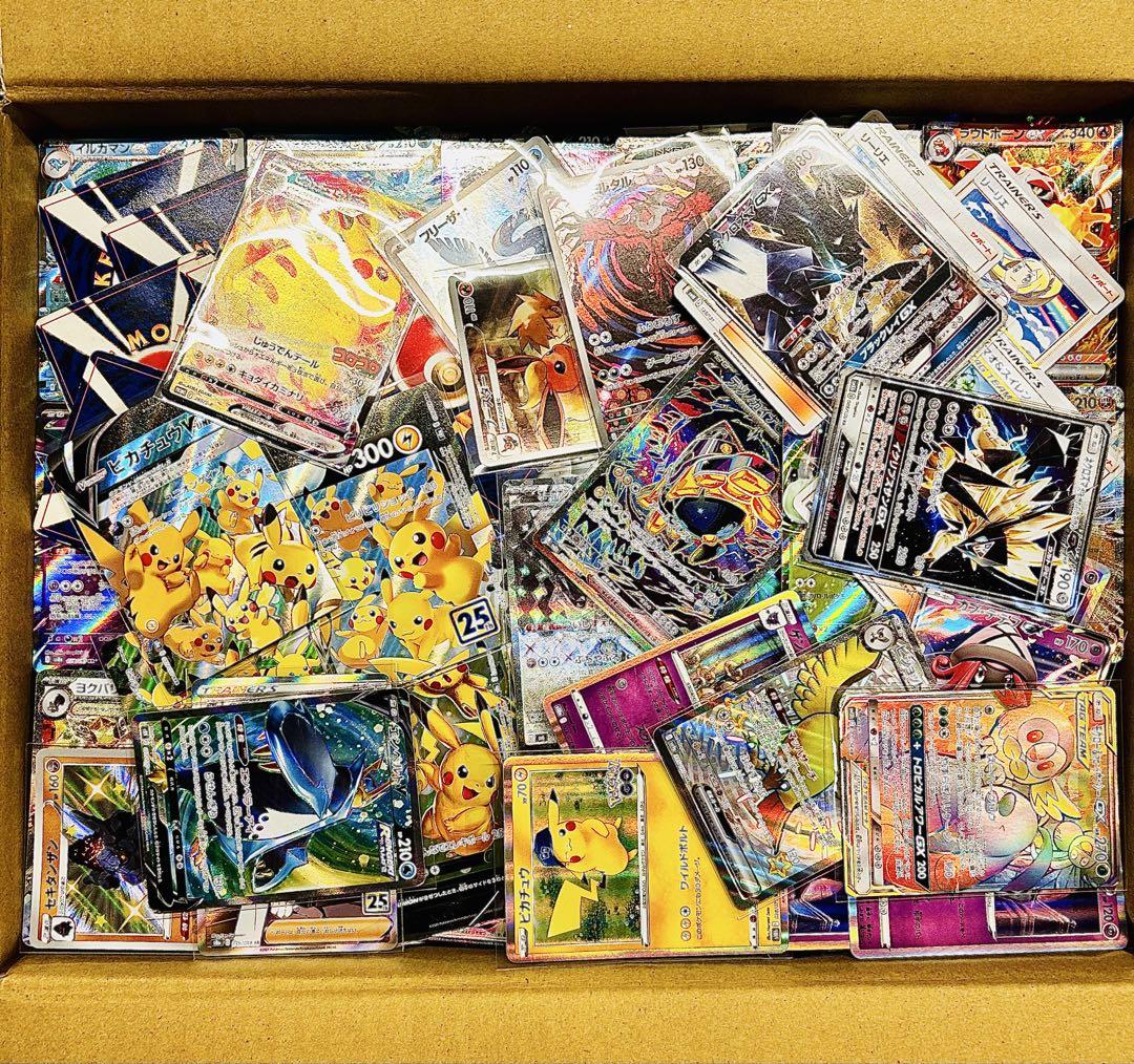 ポケカ　引退品① GX SAR SR 旧裏 含む　6,500枚以上　ピカチュウ ポケカ 引退品② GX SAR SR 旧裏 含む 6,200枚以上 ピカチュウ