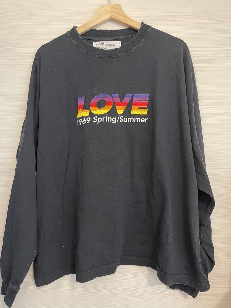 DAIRIKU 21ss ロンT LOVE DAIRIKU 21ss ロンT LOVE