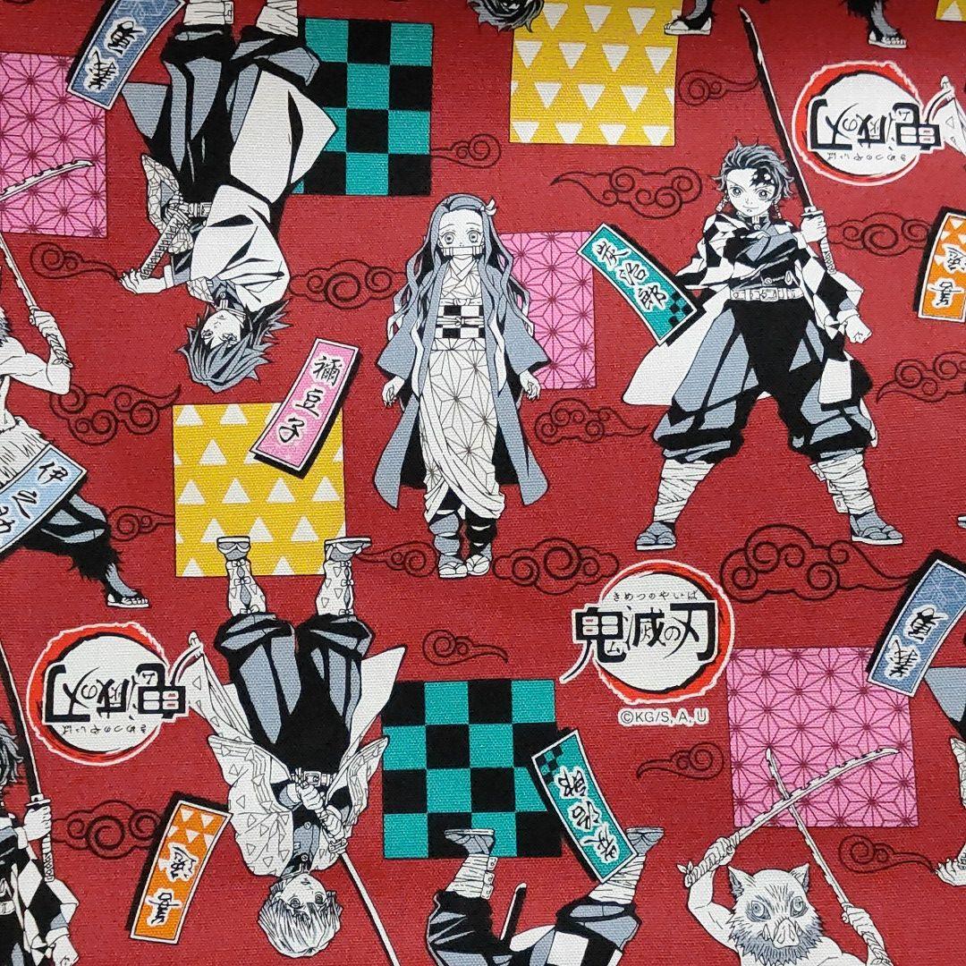 メルカリ 鬼滅の刃柄 オックス生地 赤色 生地 糸 750 中古や未使用のフリマ メルカリ 鬼滅の刃柄 オックス生地 赤色 生地 糸 750 中古や未使用のフリマ