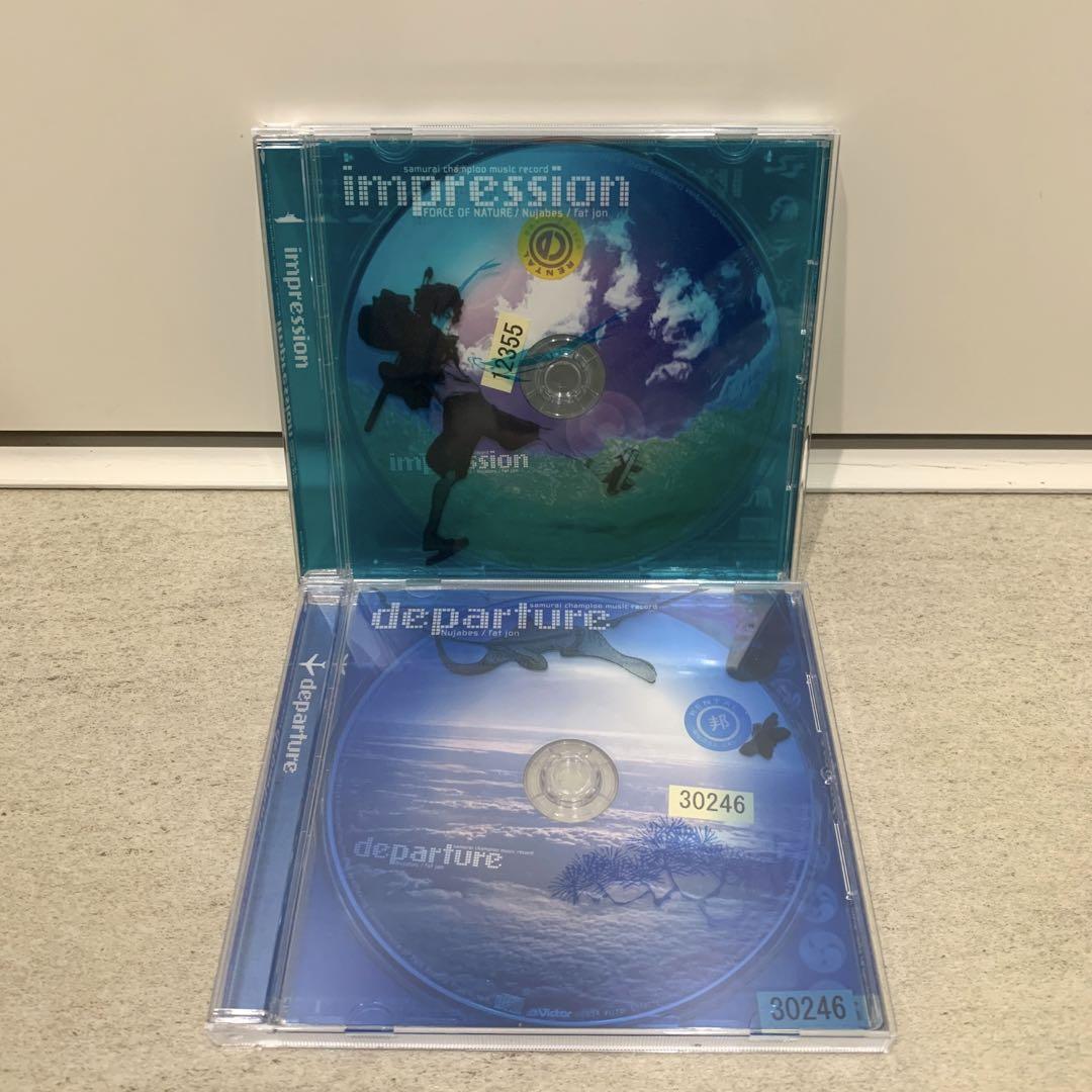 サムライチャンプルー impression / departure CD2枚 - アニメ