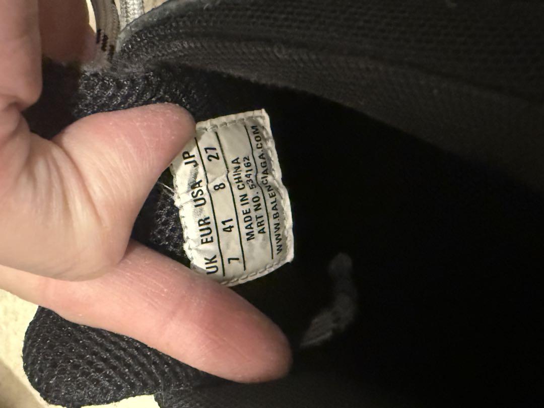 BALENCIAGA スニーカー 41 ブラック