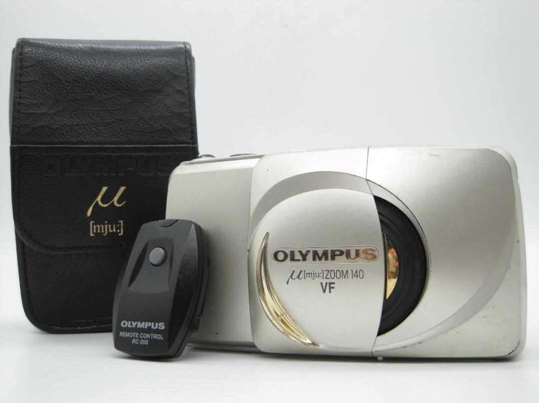 中古】OLYMPUS オリンパス μ[mju:] ZOOM 140 VF コンパクト