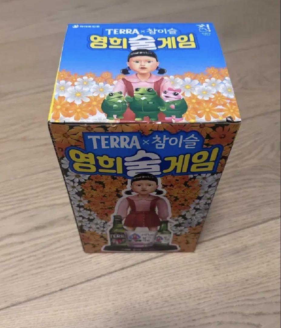 チャミスル イカゲーム韓国限定コラボ ヨンヒ ルーレットグラス
