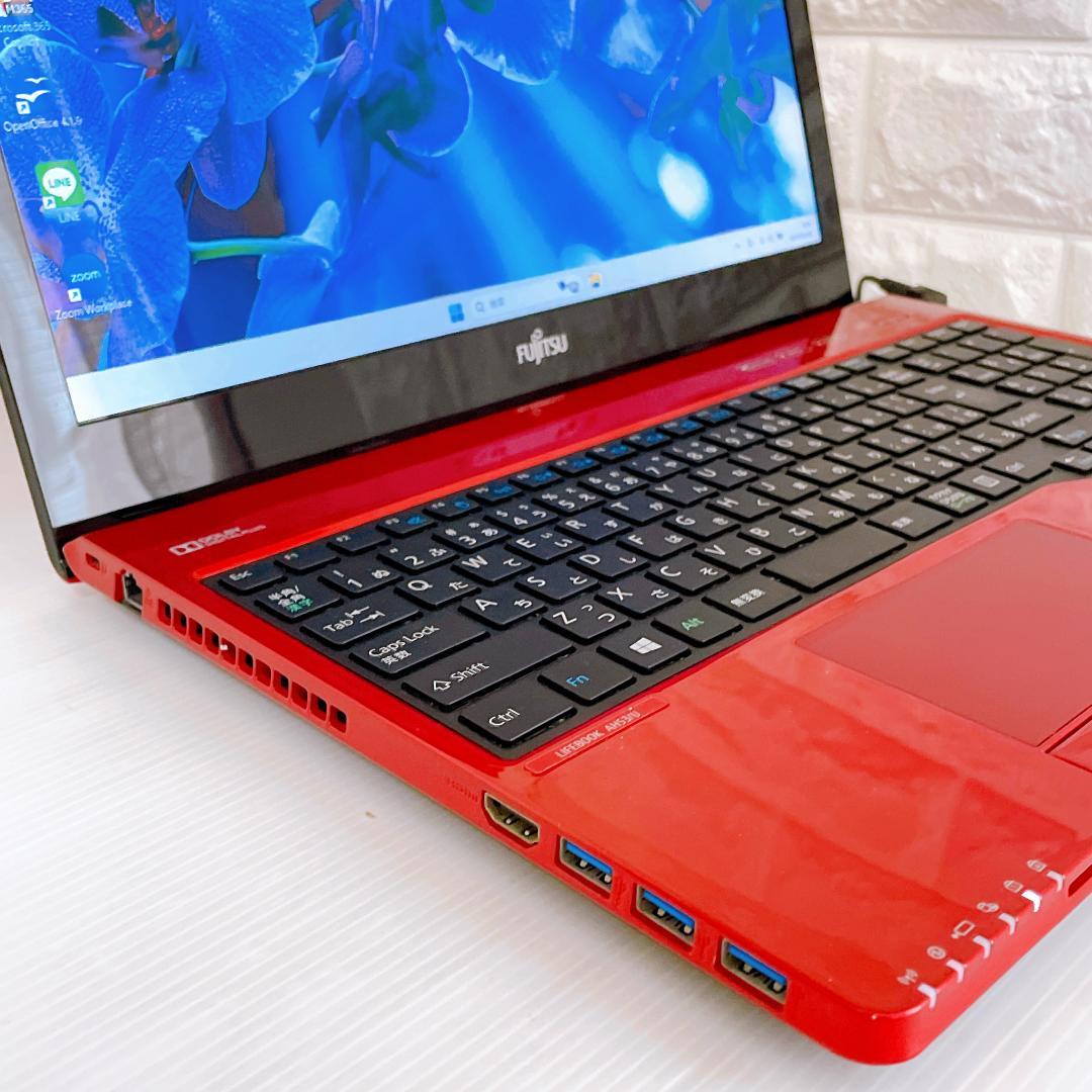 ノートパソコン 快速SSD Windows11 i7 8GB 富士通 ノートPC 富士通【快速!SSD】ノートパソコン Windows11 Corei7 8GB - メルカリ