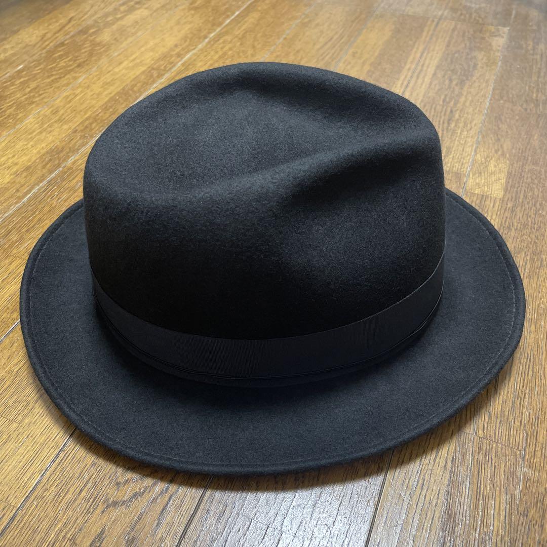 CA4LA × KNOX カシラ × ノックス 中折れハット59cm 帽子 CA4LA カシラ KNOX ノックス 別注 ウール ハット 中折れ 帽子