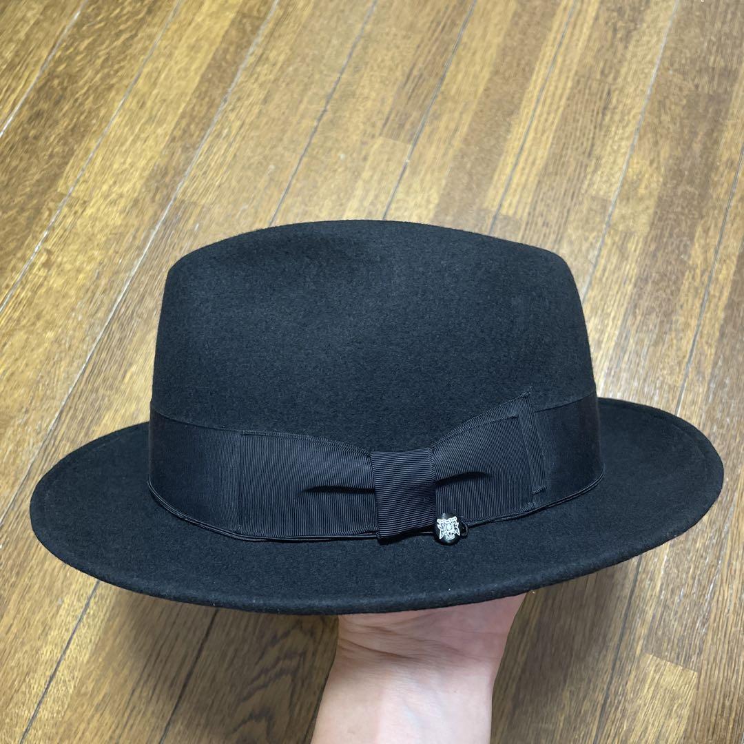 美品】カシラ×ノックスCA4LA KNOX 別注 中折れハット - 帽子新品