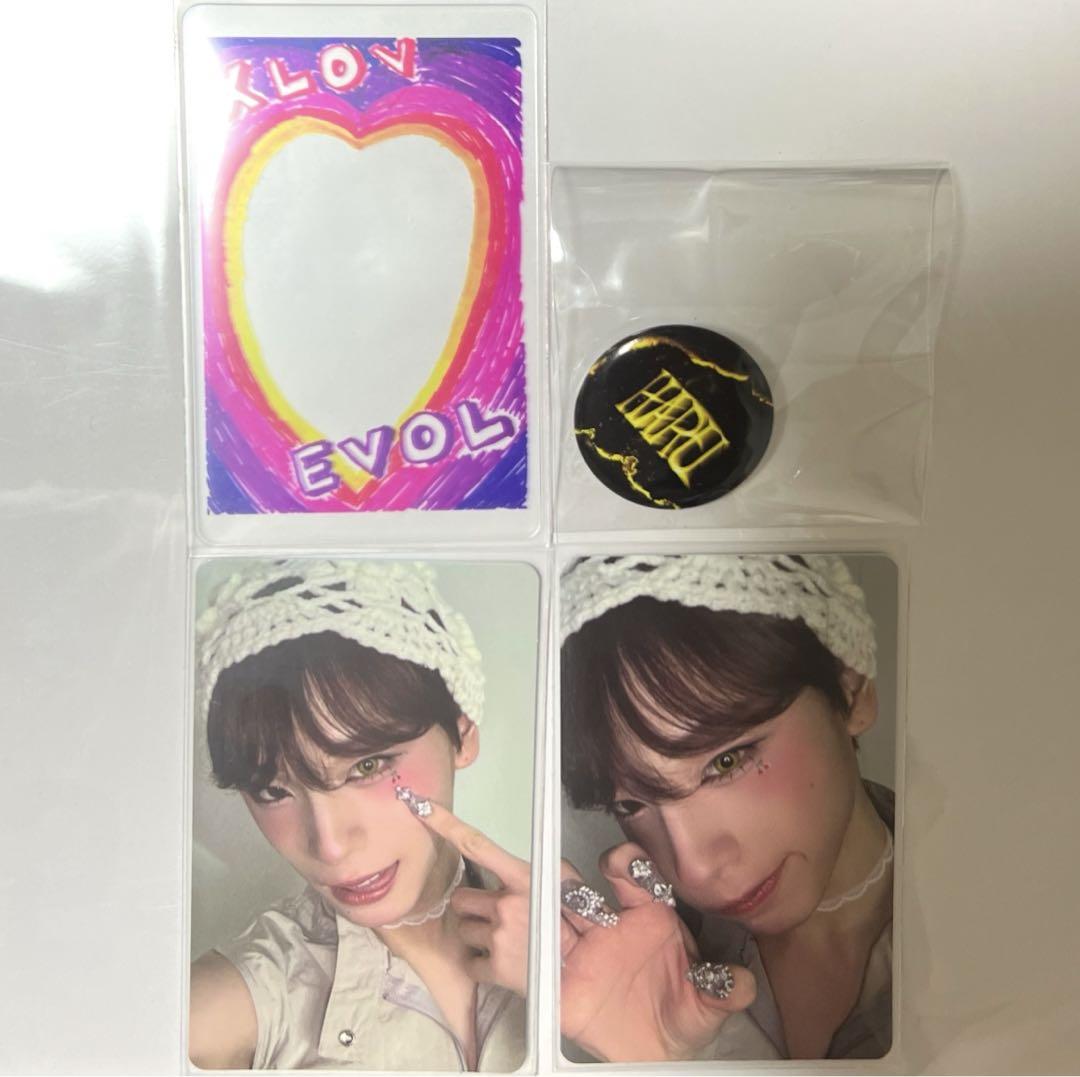 【匿名配送】XLOV ハル　Special Pack トレカ 缶バッジ