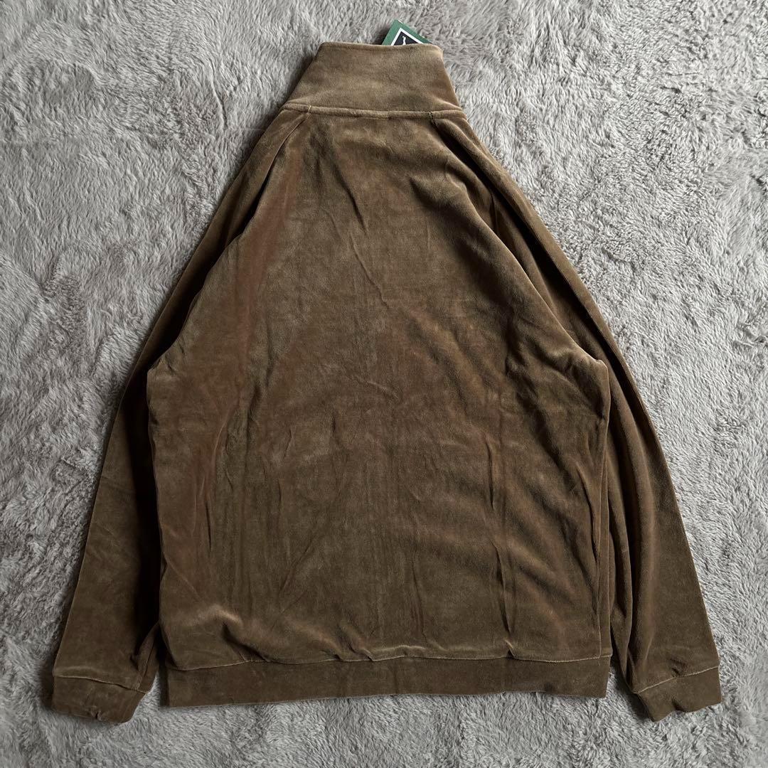 新品 PUMA プーマ ベロア セットアップ ブラウン L