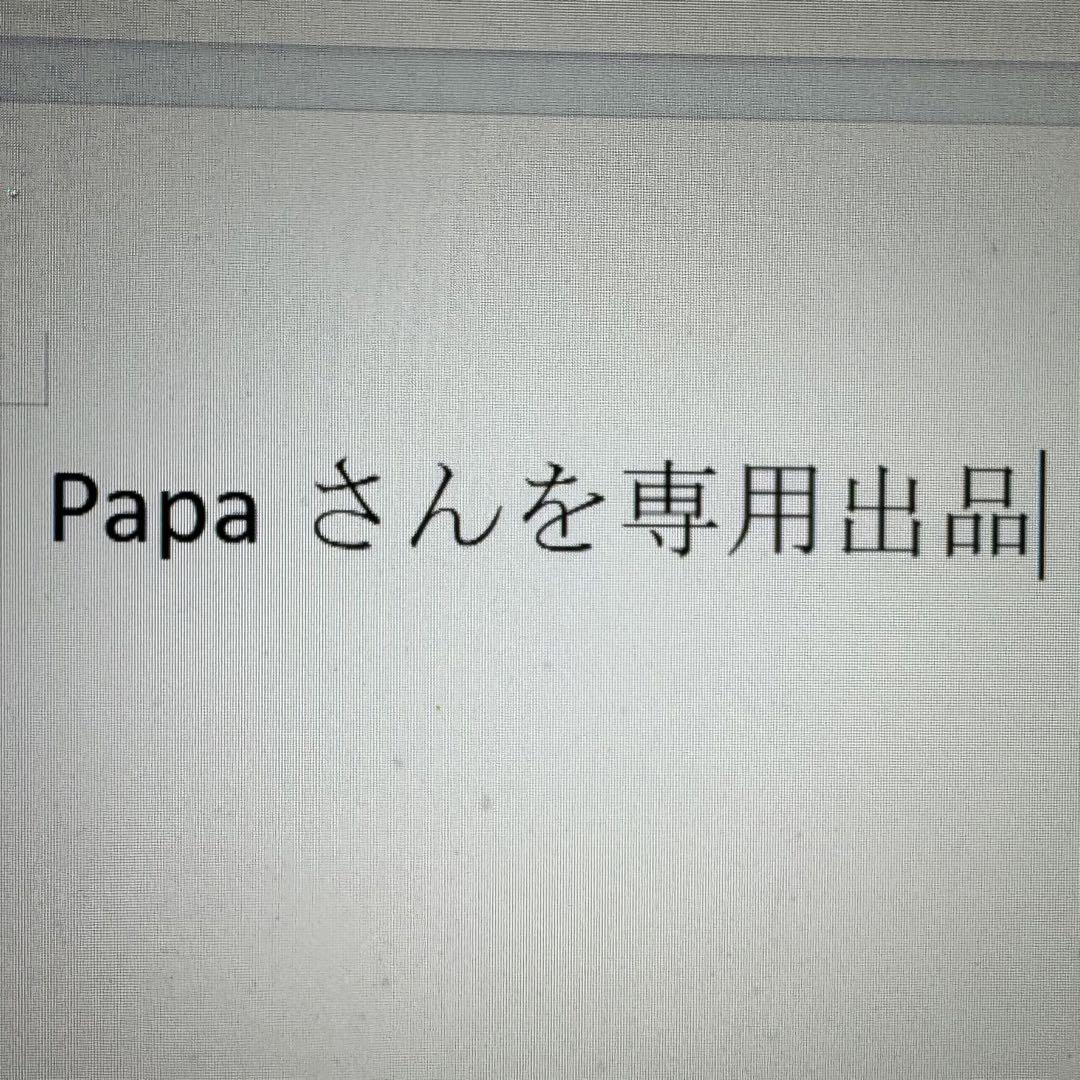 papaさんを専用出品