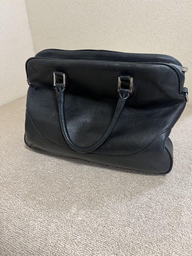 【美品】PELLE MORBIDA ブリーフケース トートバッグ 黒