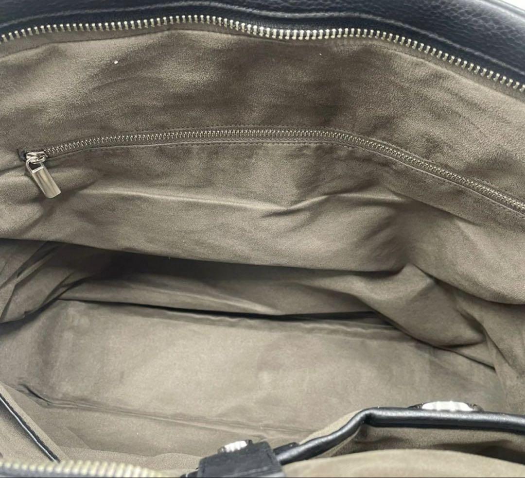 【美品】PELLE MORBIDA ブリーフケース トートバッグ 黒