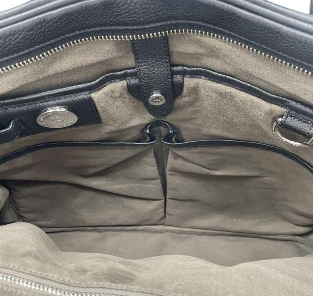 【美品】PELLE MORBIDA ブリーフケース トートバッグ 黒