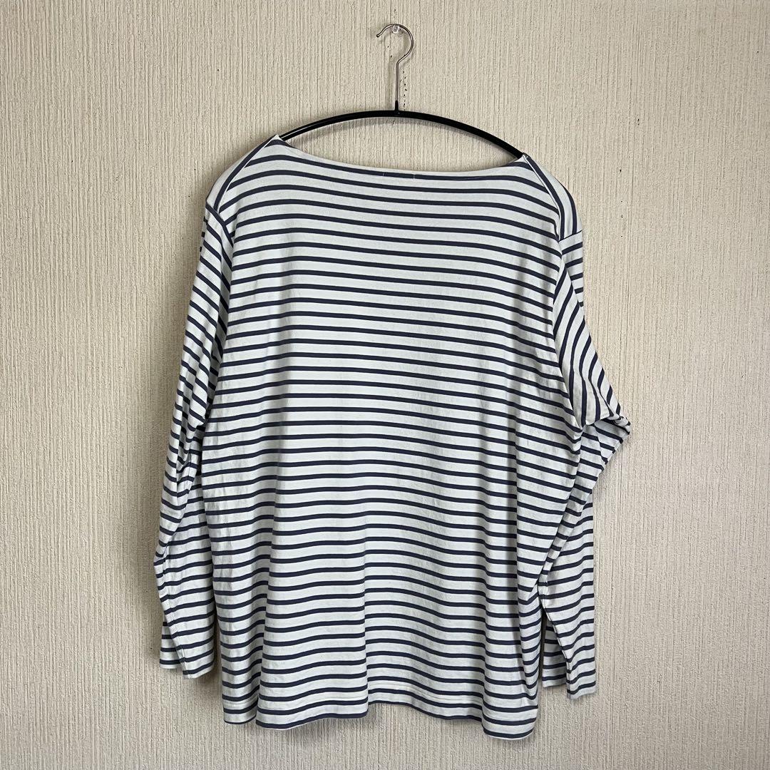 【美品】コモリ COMOLI ボーダーボートネック サイズ:2