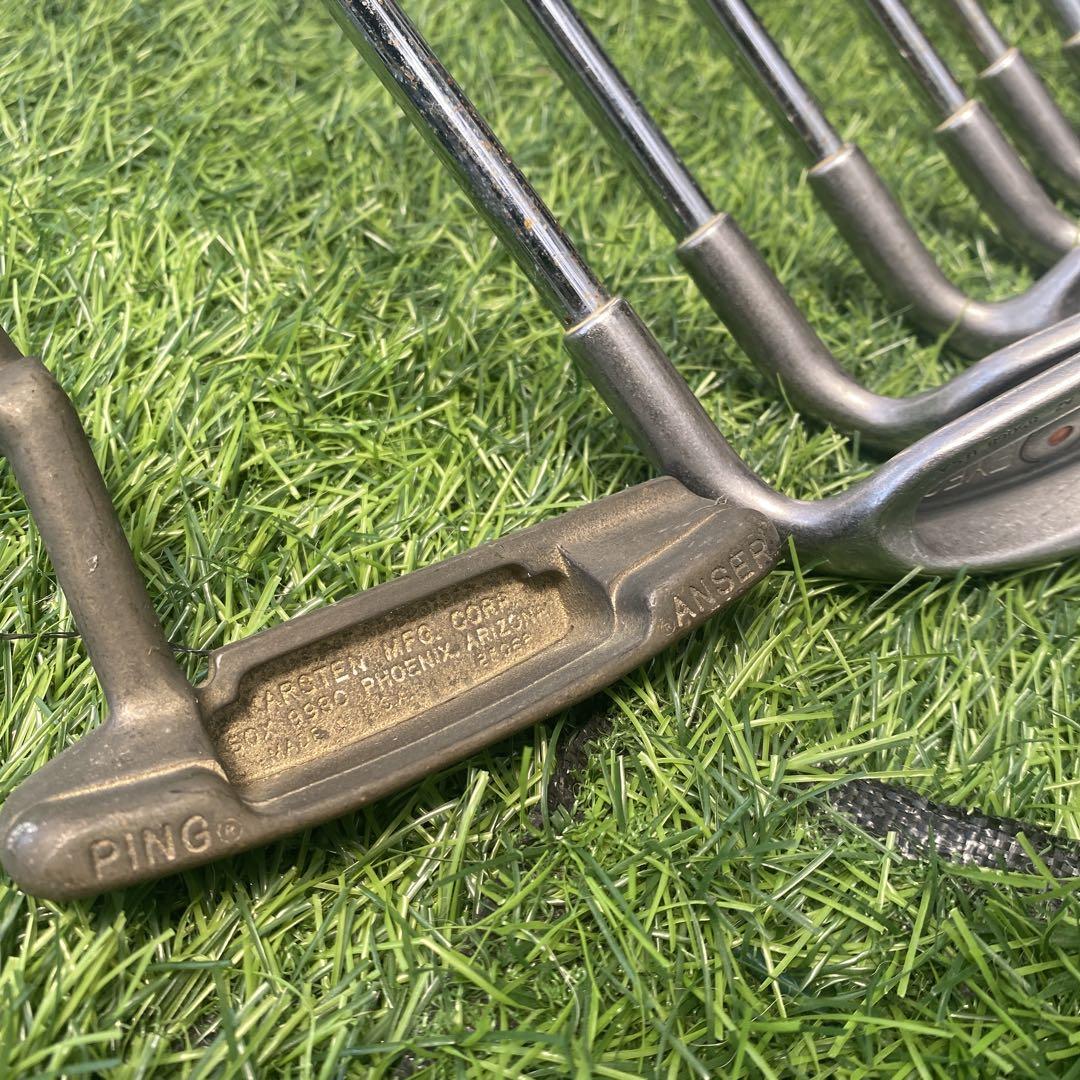 PING EYE2ゴルフクラブ アイアン 2〜8 S W パター 計１０本セット