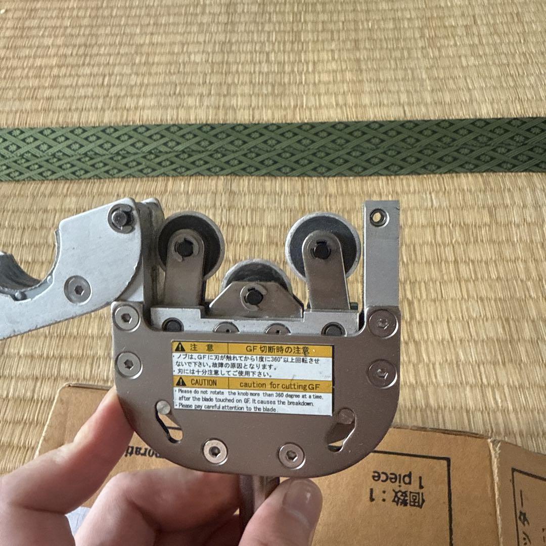 SUS製 GFアルミフレーム専用ハンディカッター使用レビュー