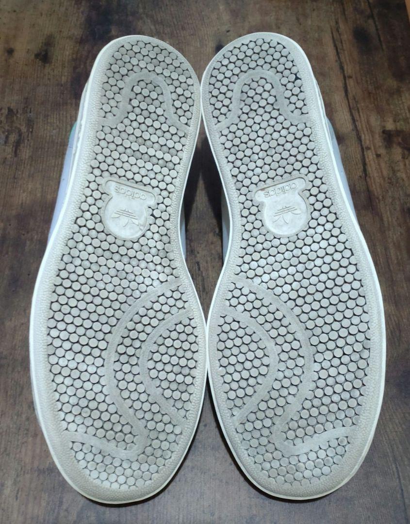 【美品】スタンスミス80S 復刻 本革 型番912305 ホワイト×グリーン 画像4
